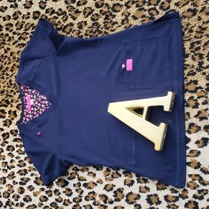 Betsey Johnson Scrub Top